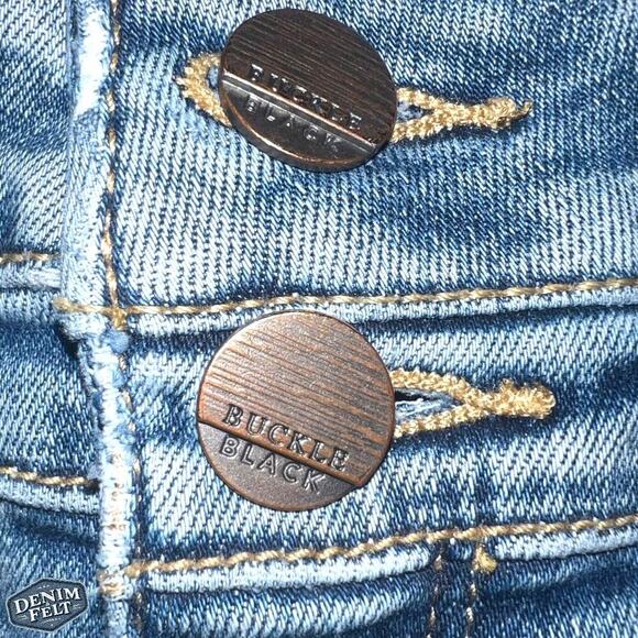 Buckle Black Womens Fit No. 53 Tailored Boot Cut Denim Stretch Jean |Color Nampa - Picture 5 of 16